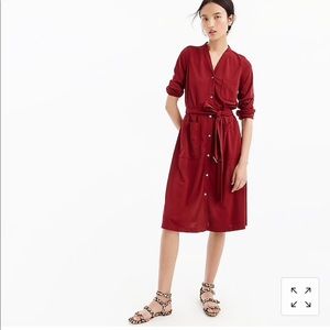 J Crew Belted Dress